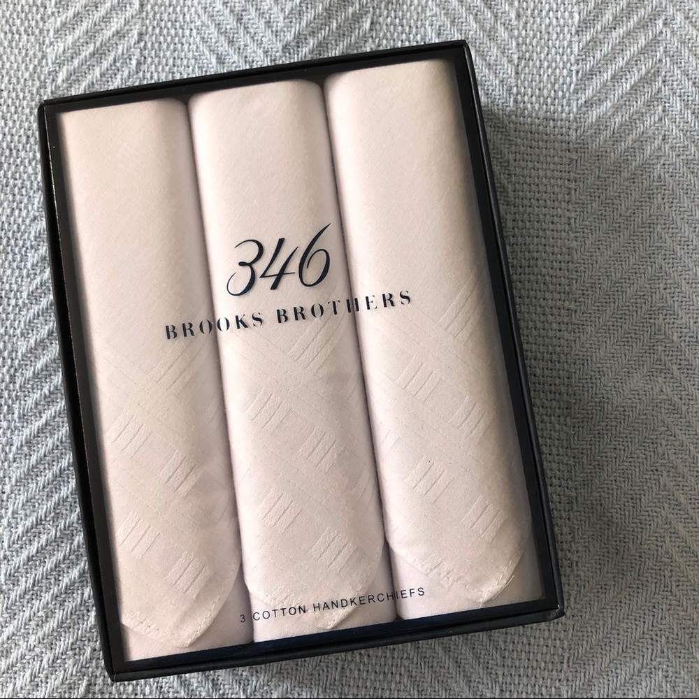 Brooks Brothers Cotton Handkerchiefs